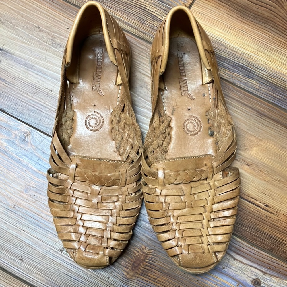 Stylish Tan Leather Flats